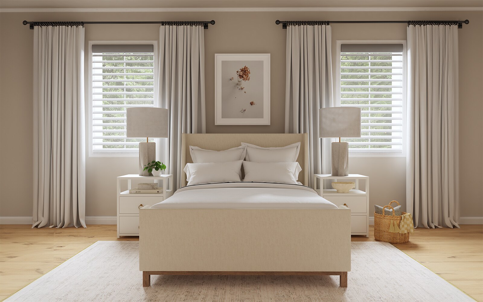 American Blinds: Trademark Room Darkening Sheer Shades